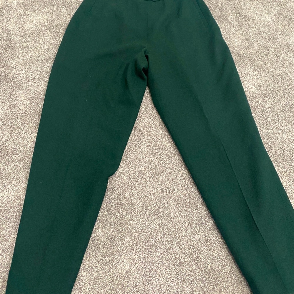 Vintage, High-waisted Pendleton trousers